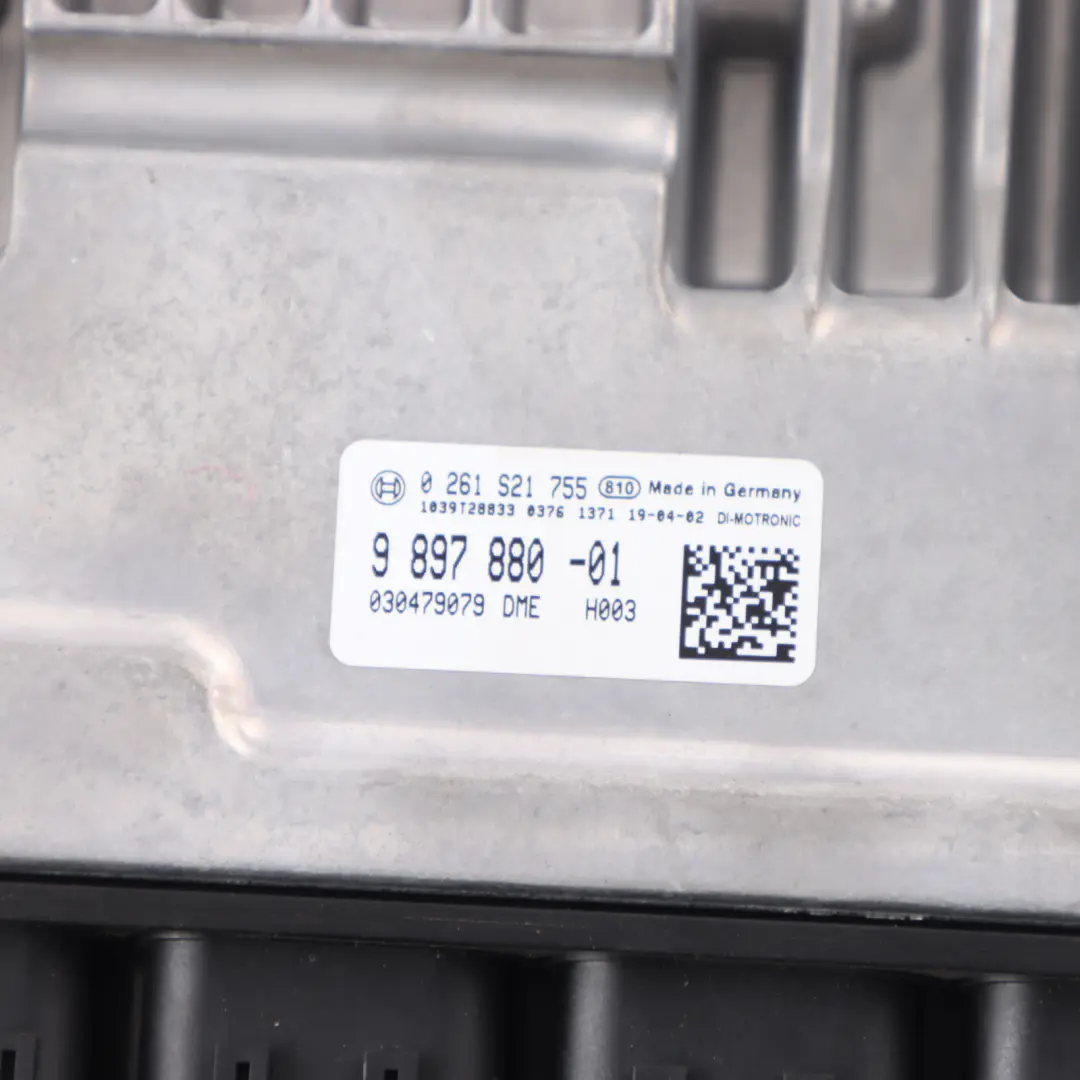 Mini Cooper S F55 F56 B48C 192HP Petrol Engine ECU Kit DME BDC + Keys - SKU 9897880-4 - Part number 9897880