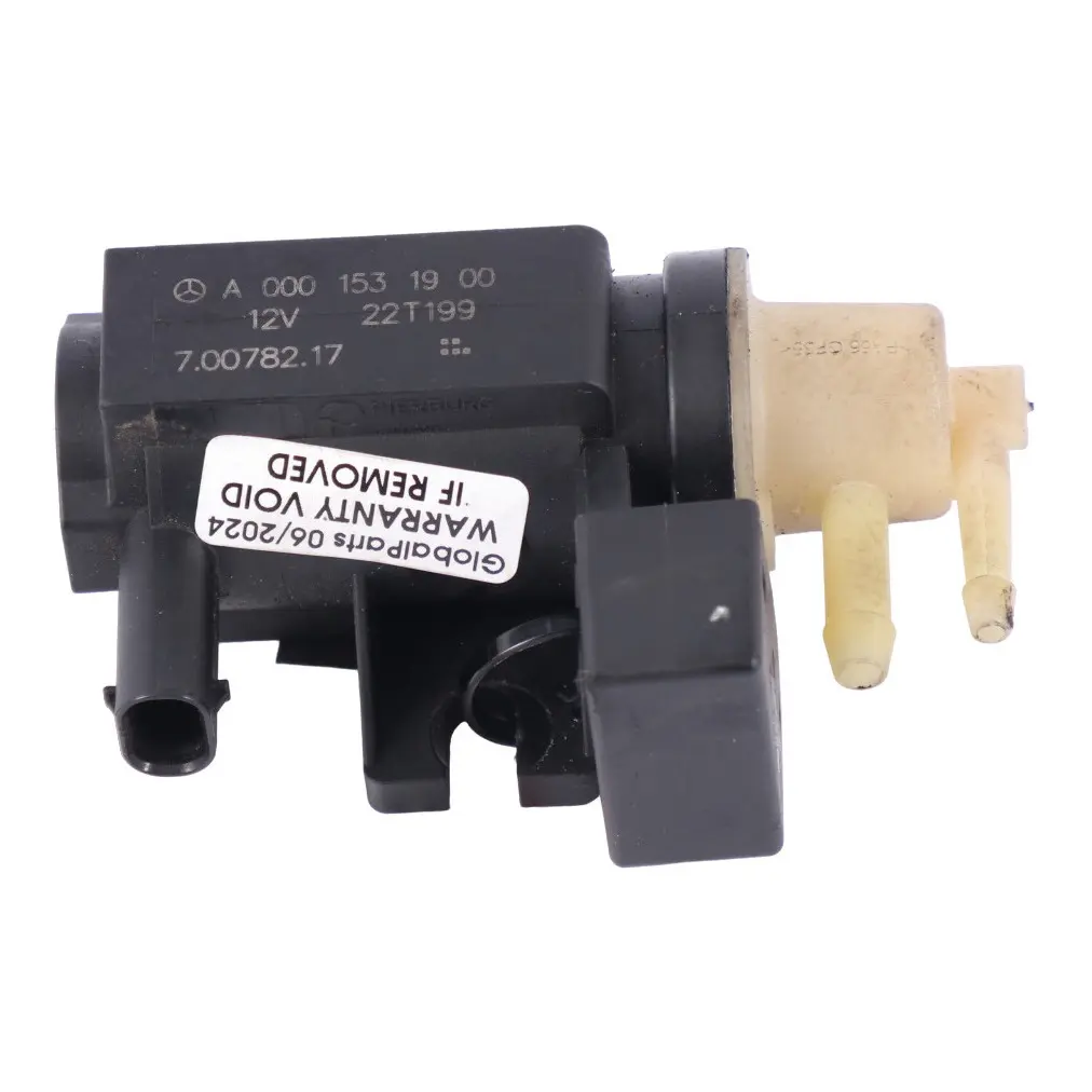 Turbocharger Boost Pressure Solenoid Valve to Mercedes C253 with Part number A0001531900 Mercedes C253 Turbocharger Boost Pressure Solenoid Valve - SKU A0001531900 - Part number A0001531900