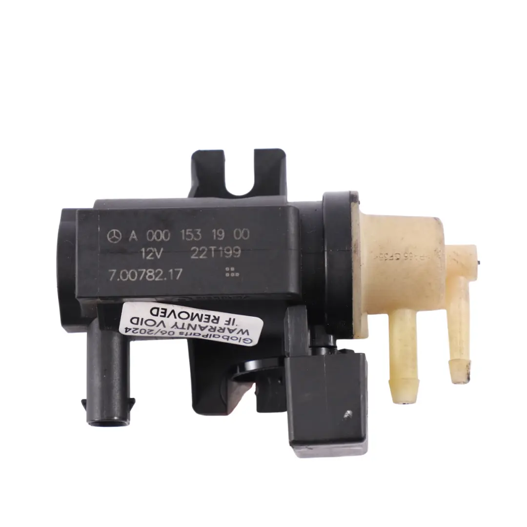 Turbocharger Boost Pressure Solenoid Valve to Mercedes C253 with Part number A0001531900 Mercedes C253 Turbocharger Boost Pressure Solenoid Valve - SKU A0001531900 - Part number A0001531900