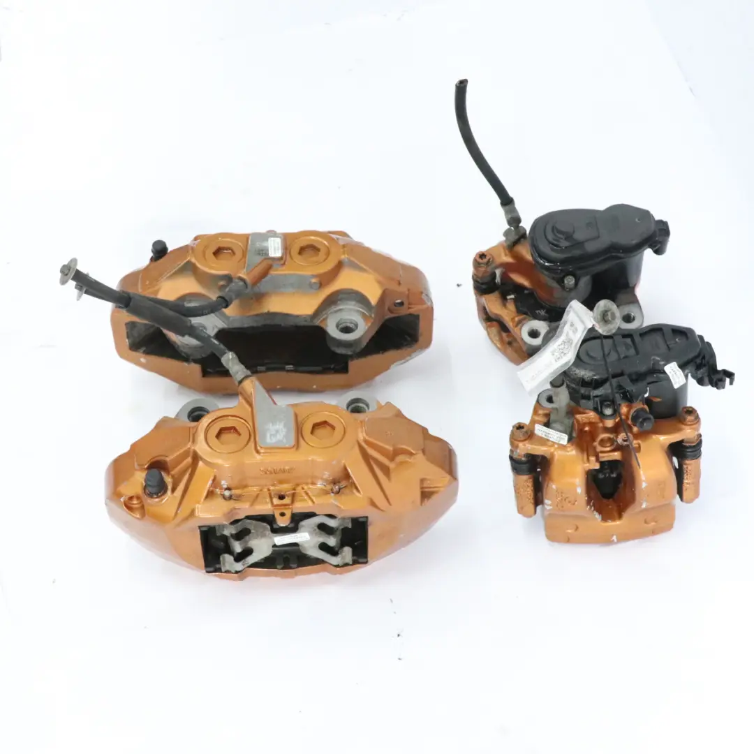  Brake Caliper Set Mercedes W205 W213 AMG Front Rear Left Right N/O/S Golden - SKU A0004210000-1 - Part number A0004210000