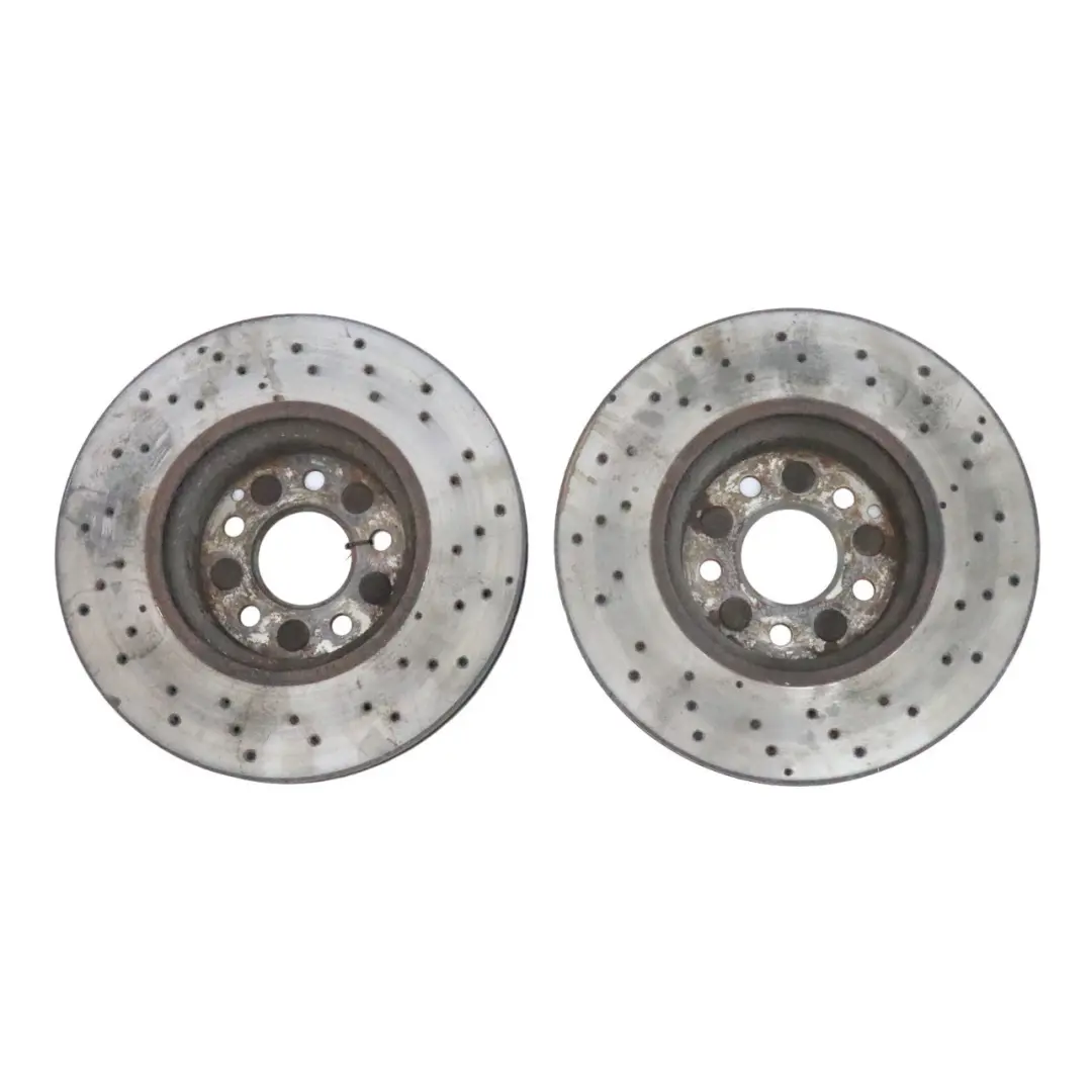 Mercedes C207 Suspension Brake Disc Left Right N/O/S Set - SKU A0004211112 - Part number A0004211112