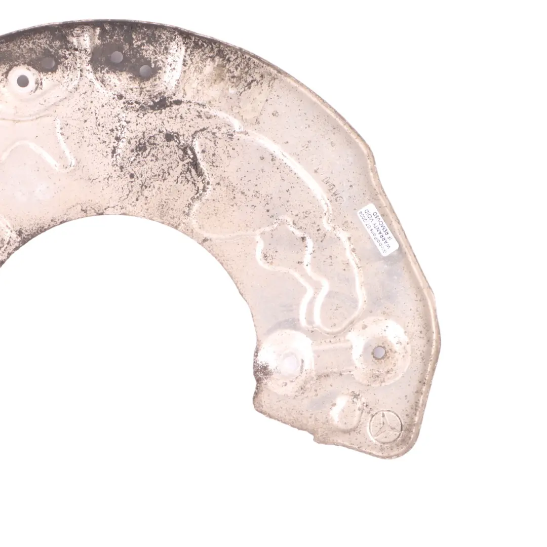 Brake Disc Protection Plate Cover to Mercedes W205 W213 with Part number A0004213520 Mercedes W205 W213 Brake Disc Protection Plate Cover - SKU A0004213520 - Part number A0004213520