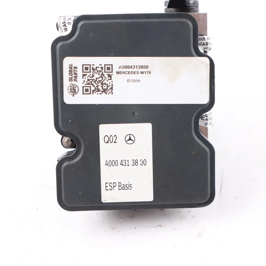 ABS Pump Mercedes C117 W176 W246 Hydraulic Braking Control Unit to with Part number A0004313800 ABS Pump Mercedes C117 W176 W246 Hydraulic Braking Control Unit - SKU A0004313800 - Part number A0004313800