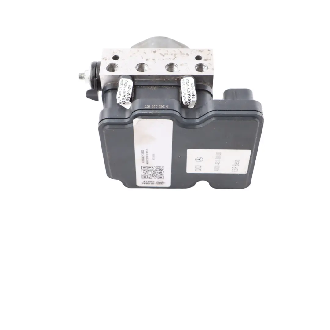 ABS Pump Mercedes C117 W176 W246 Hydraulic Braking Control Unit to with Part number A0004313800 ABS Pump Mercedes C117 W176 W246 Hydraulic Braking Control Unit - SKU A0004313800 - Part number A0004313800
