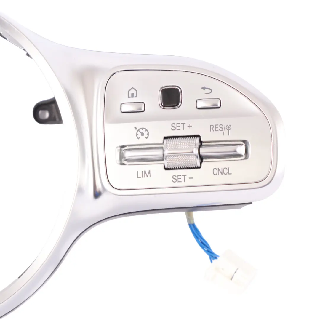 Steering Wheel Switch Multifunction Button Trim to Mercedes C118 W177 with Part number A0004604602 Mercedes C118 W177 Steering Wheel Switch Multifunction Button Trim - SKU A0004604602 - Part number A0004604602