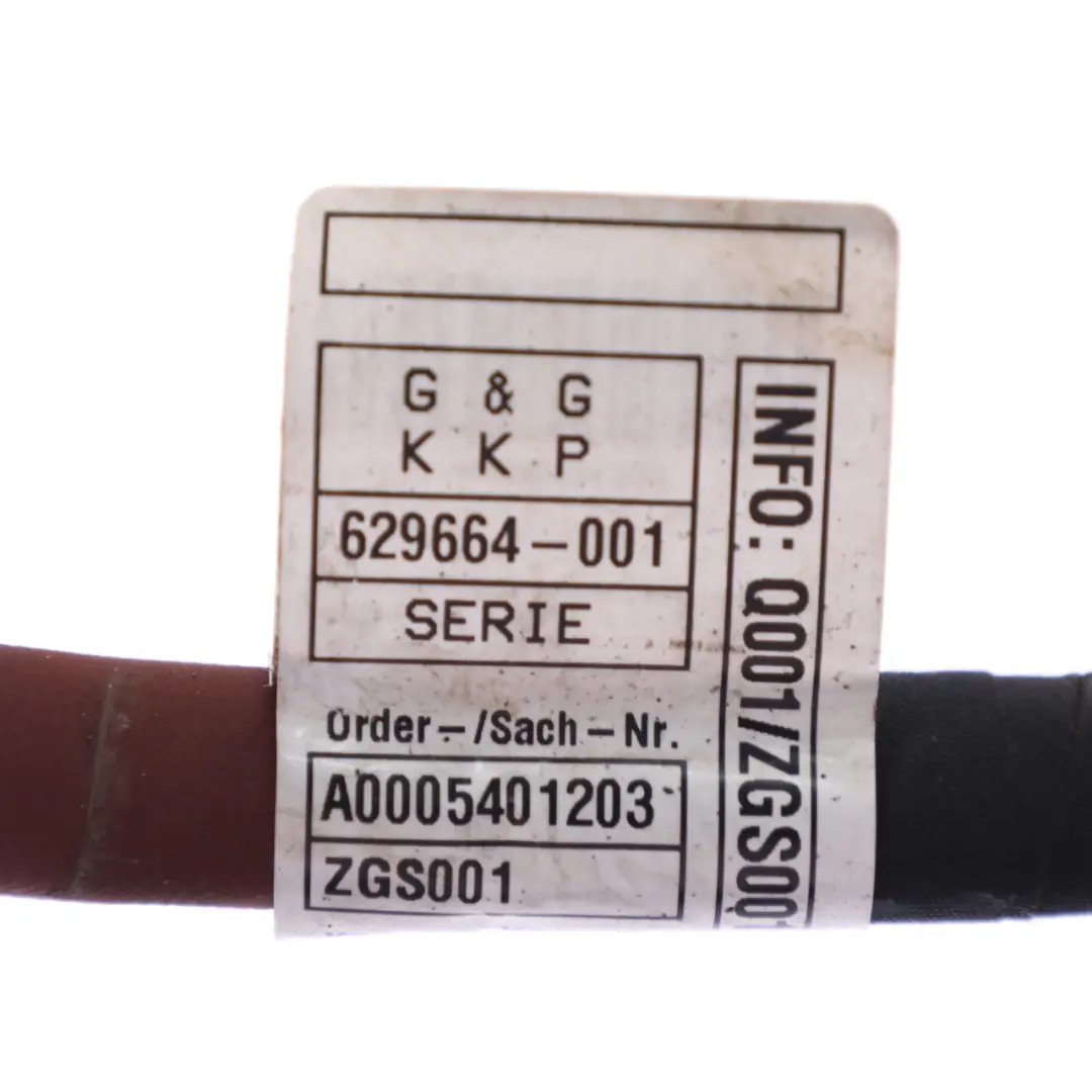 Przewód Elektryczny Akumulatora do Mercedes GLC 300e X253 Coupe o numerze A0005401203 Mercedes GLC 300e X253 Coupe Przewód Elektryczny Akumulatora - SKU A0005401203 - Numer Części A0005401203