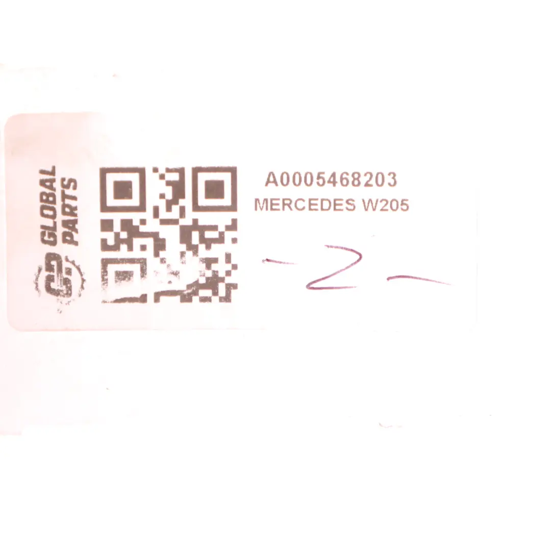 Mount Holder Bracket Support to Mercedes W205 with Part number A0005468203 Mercedes W205 Mount Holder Bracket Support - SKU A0005468203 - Part number A0005468203