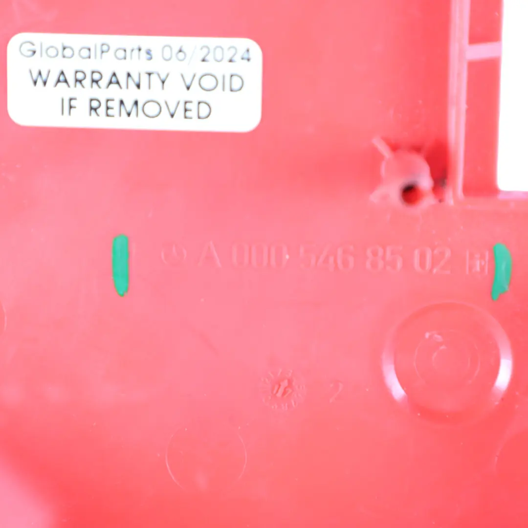  Batterie Abdeckung Mercedes W205 W212 Batterie Pluspol Abdeckung Rot - SKU A0005468502 - Teilenummer A0005468502