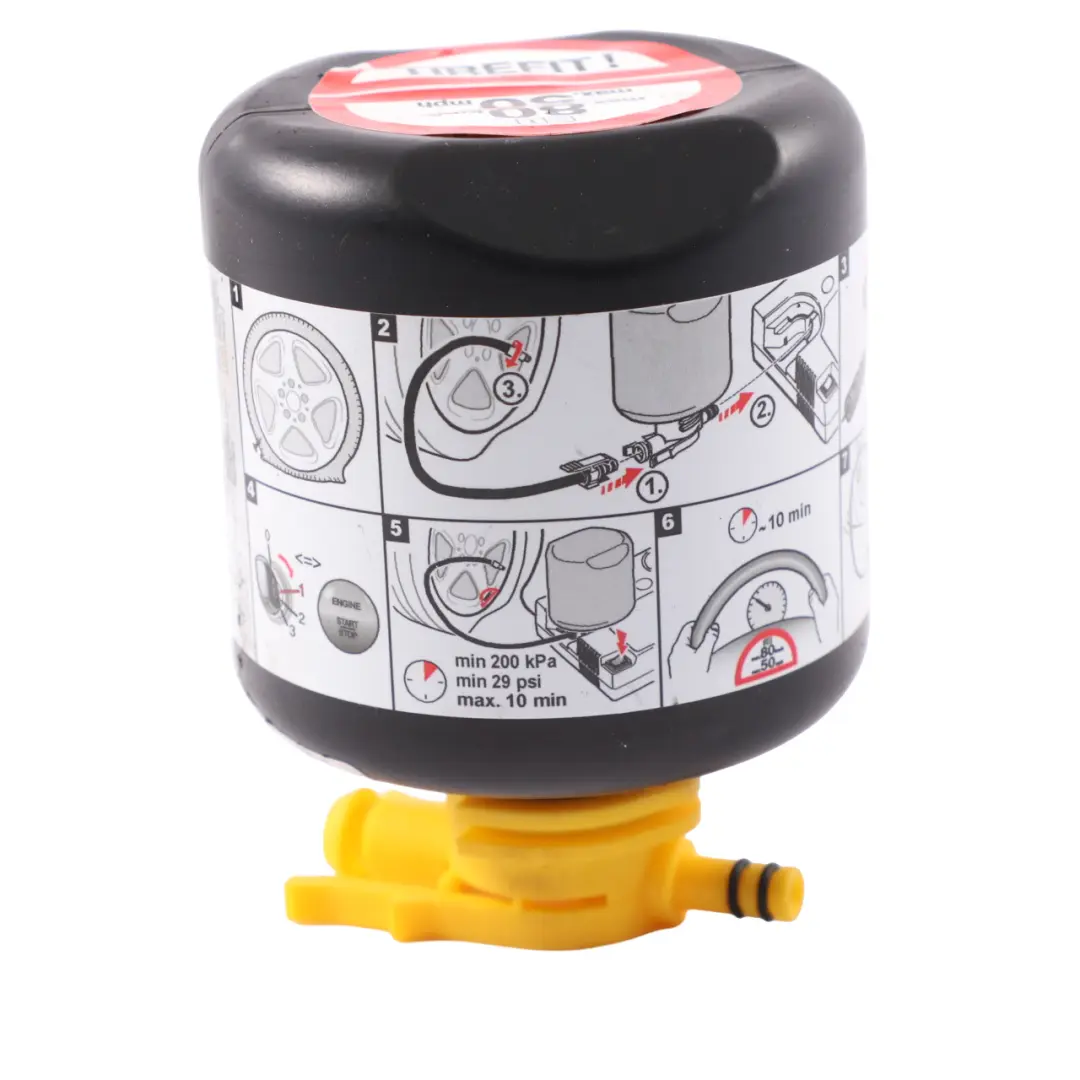 Botella de Sellador de Neumáticos Kit de Emergencia para Mercedes W177 con número de pieza A0005836603 Mercedes W177 Botella de Sellador de Neumáticos Kit de Emergencia - SKU A0005836603-1 SET - Número de pieza A0005836603