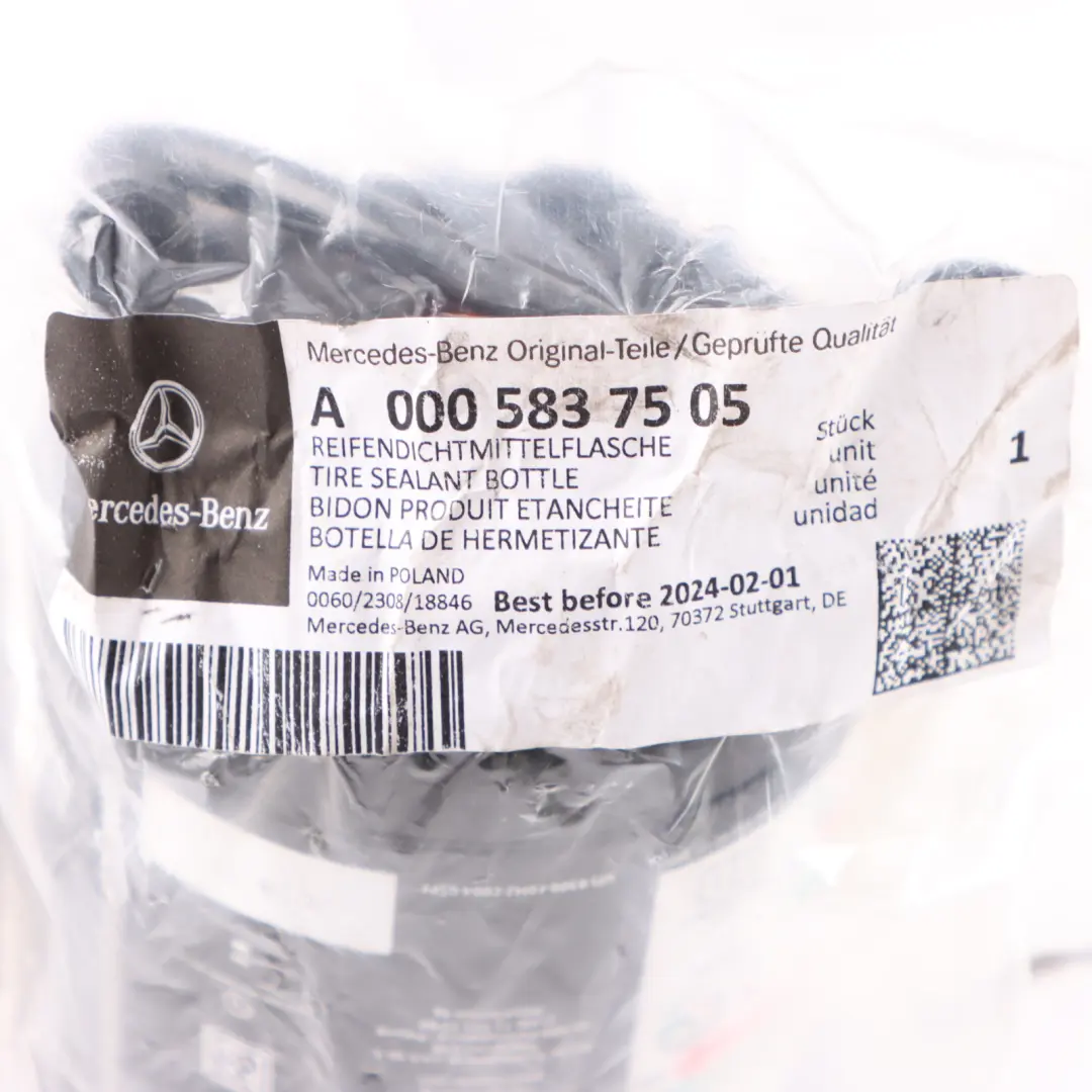 Tyre Emergency Tool Tire Kit Sealant Boot Storage to Mercedes W177 with Part number A0005837505 Mercedes W177 Tyre Emergency Tool Tire Kit Sealant Boot Storage - SKU A0005837505 - Part number A0005837505