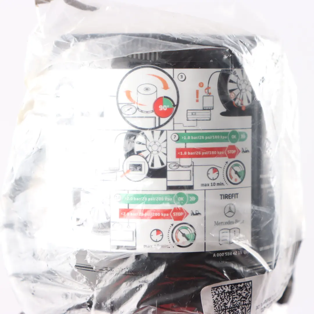 Tyre Emergency Tool Tire Kit Sealant Boot Storage to Mercedes W177 with Part number A0005837505 Mercedes W177 Tyre Emergency Tool Tire Kit Sealant Boot Storage - SKU A0005837505 - Part number A0005837505