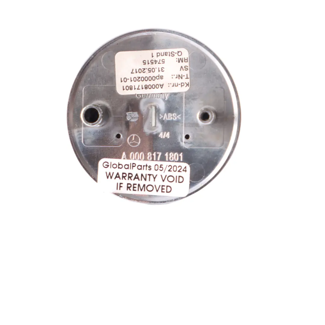Mercedes W176 Emblemat Znaczek Logo Czarny - SKU A0008171801 - Numer Części A0008171801