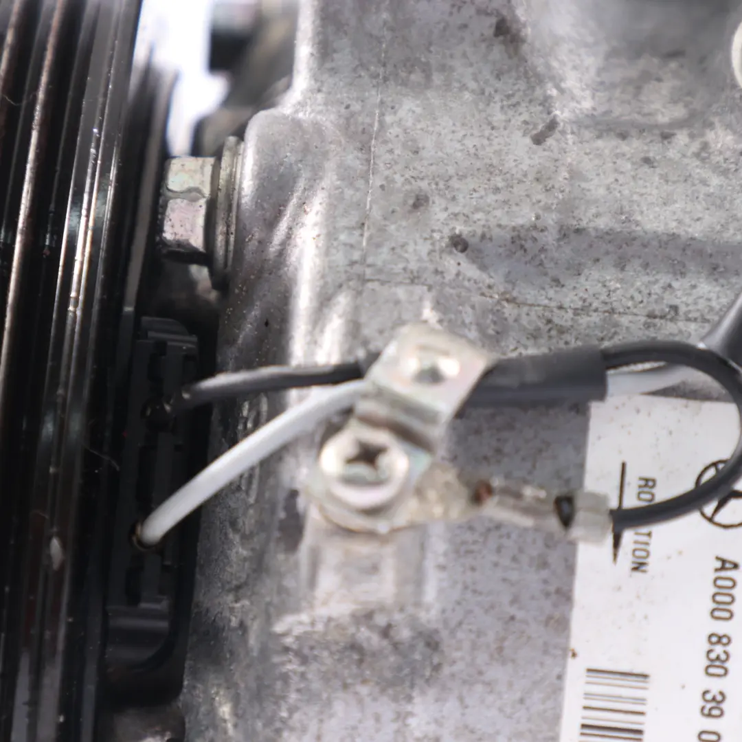  Compresor A/C Mercedes W205 W443 W907 OM651 Bomba Aire Acondicionado - SKU A0008303902 - Número de pieza A0008303902