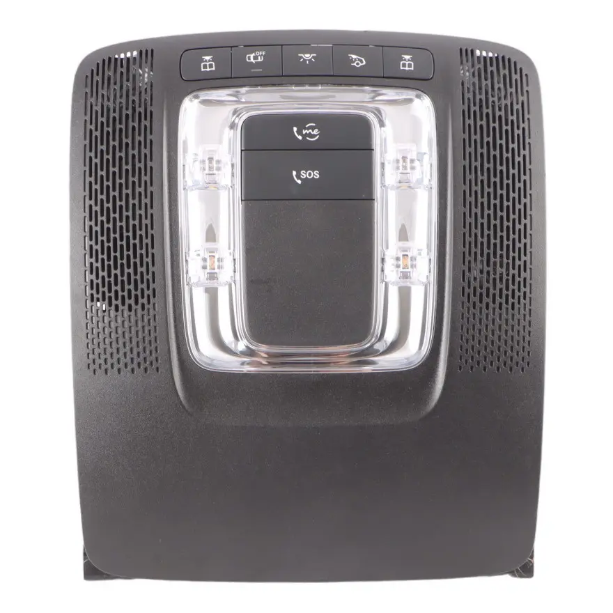 Roof Light Interior Front Lamp Switch Panel Black to Mercedes W177 with Part number A0009001039 Mercedes W177 Roof Light Interior Front Lamp Switch Panel Black - SKU A0009001039 - Part number A0009001039