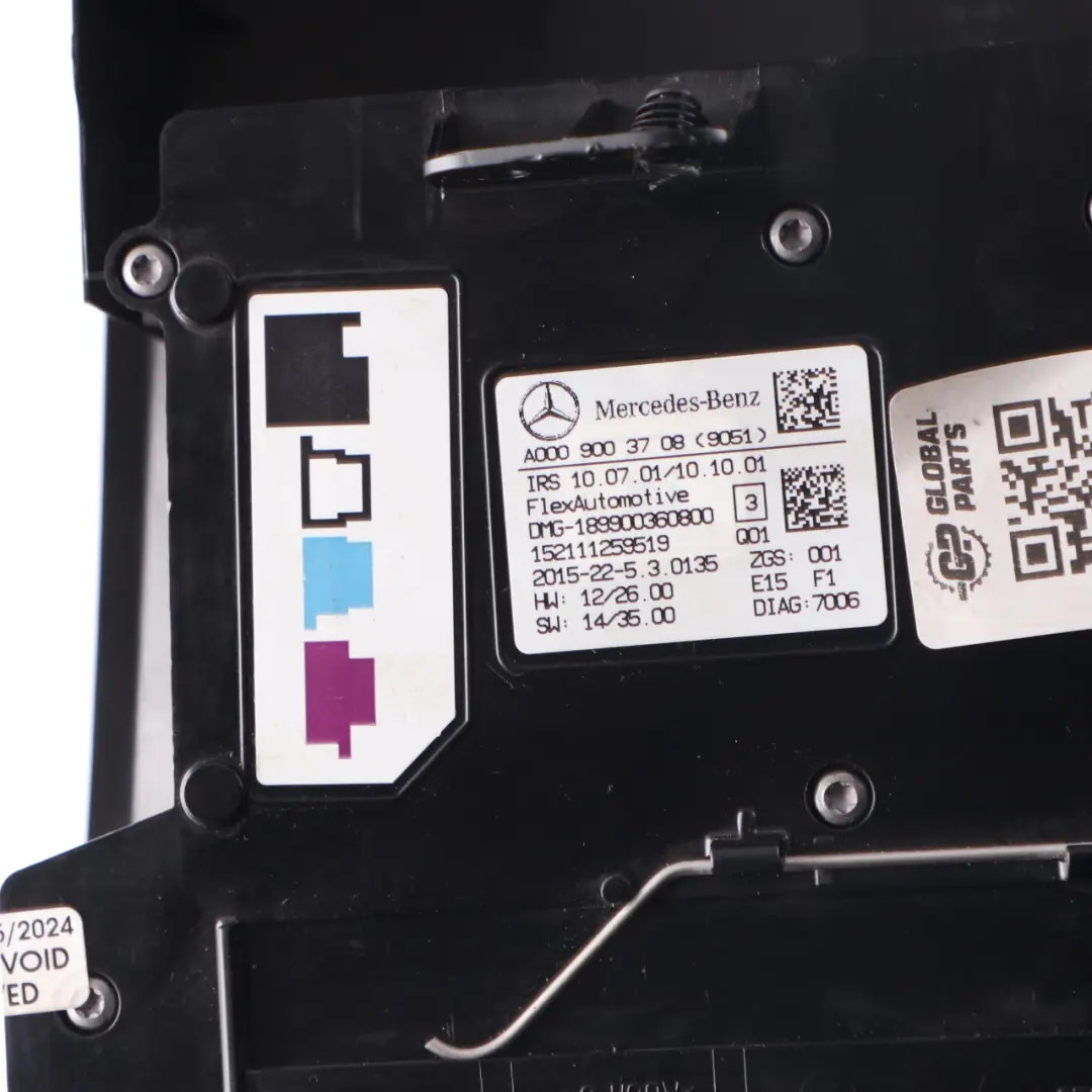  Roof Light Mercedes W176 W246 Interior Lamp Control Unit Black - SKU A0009003708-1 - Part number A0009003708