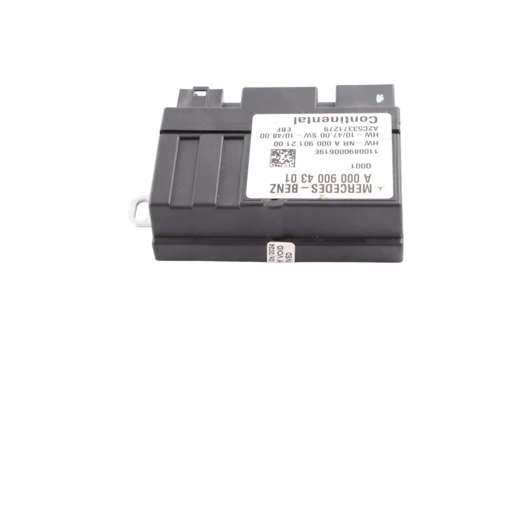 Mercedes C204 C207 C214 C218 Module Fuel Pump Control Module Unit - SKU A0009004301 - Part number A0009004301