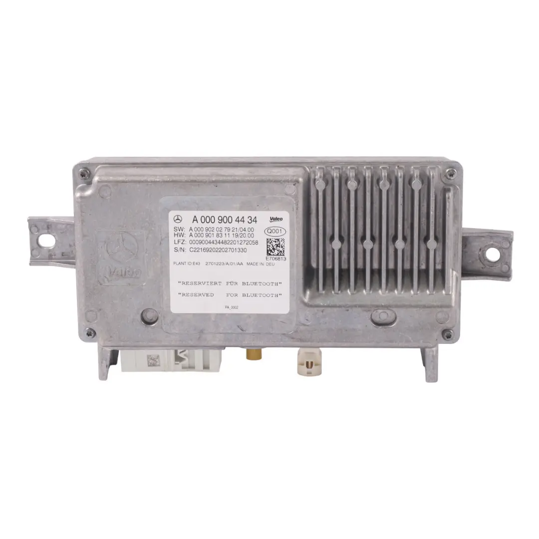 Module contrôle stationnement Mercedes C118 W177 PDC Unité Bluetooth pour à propos du numéro de pièce A0009004434 Module contrôle stationnement Mercedes C118 W177 PDC Unité Bluetooth - SKU A0009004434-1 - Numéro de pièce A0009004434