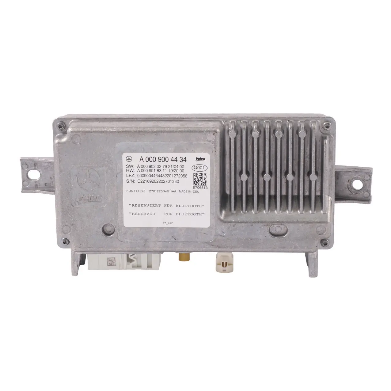 Módulo aparcamiento Mercedes C118 W177 W247 PDC Unidad Bluetooth A0009004434