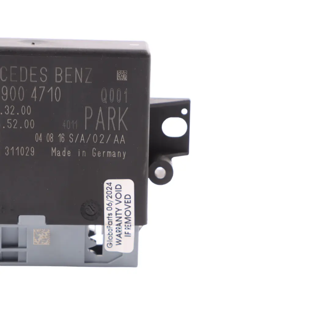 Moduł Sterownik Parkowania PDC do Mercedes W205 X253 o numerze A0009004710 Mercedes W205 X253 Moduł Sterownik Parkowania PDC - SKU A0009004710 - Numer Części A0009004710