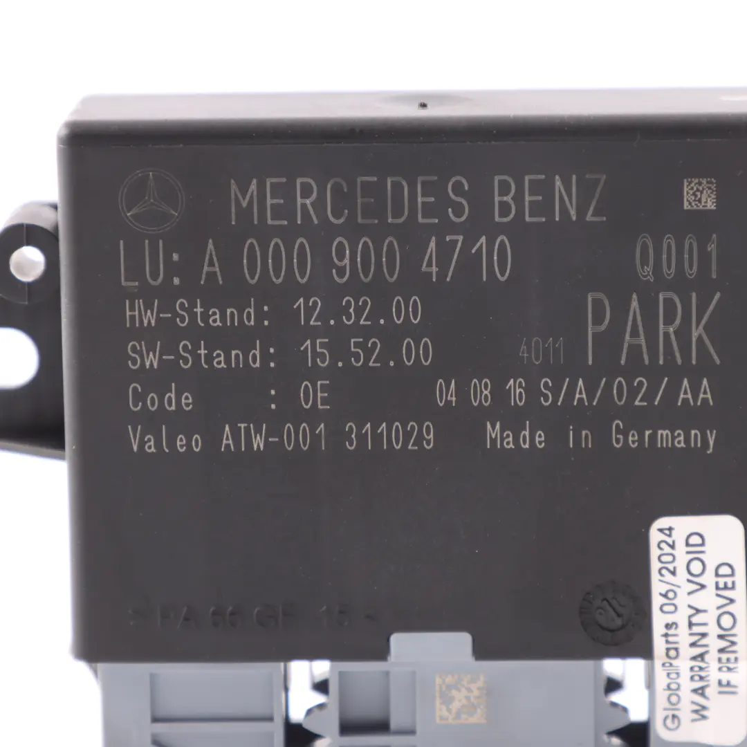 PDC Module Mercedes W205 X253 de contrôle de l'aide au stationnement pour à propos du numéro de pièce A0009004710 PDC Module Mercedes W205 X253 de contrôle de l'aide au stationnement - SKU A0009004710 - Numéro de pièce A0009004710