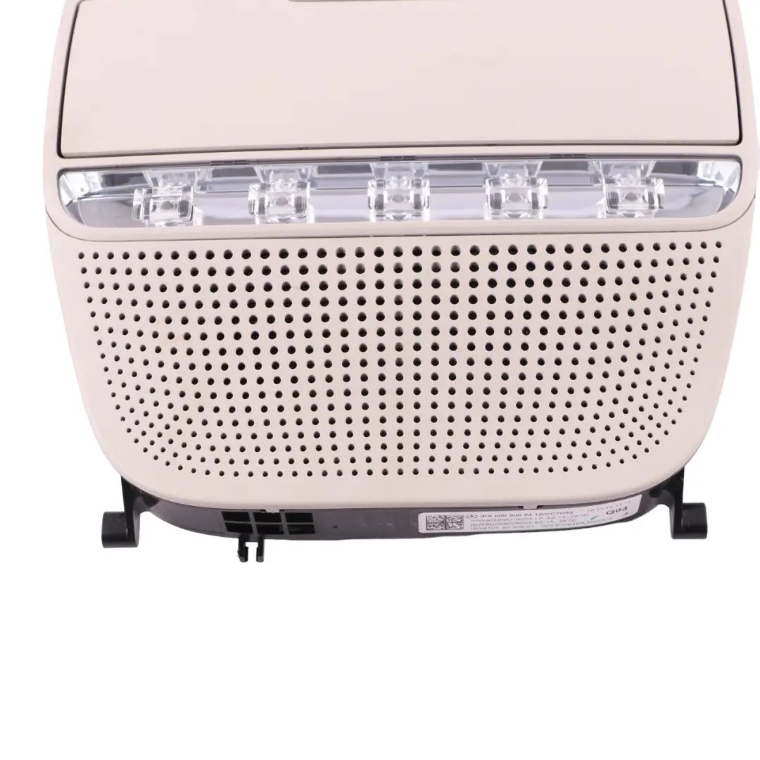 Roof Light Mercedes W213 S213 Front Reading Lamp Interior Switch to with Part number A0009005410 Roof Light Mercedes W213 S213 Front Reading Lamp Interior Switch - SKU A0009005410-1 - Part number A0009005410