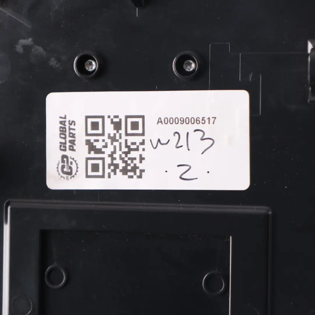 Interior Light Mercedes W213 W238 W463 Roof Lamp Control Panel Black to with Part number A0009006517 Interior Light Mercedes W213 W238 W463 Roof Lamp Control Panel Black - SKU A0009006517 - Part number A0009006517