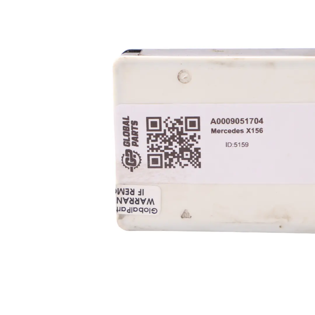 Collision Warning System Radar Sensor Distronic to Mercedes X156 with Part number A0009051704 Mercedes X156 Collision Warning System Radar Sensor Distronic - SKU A0009051704 - Part number A0009051704