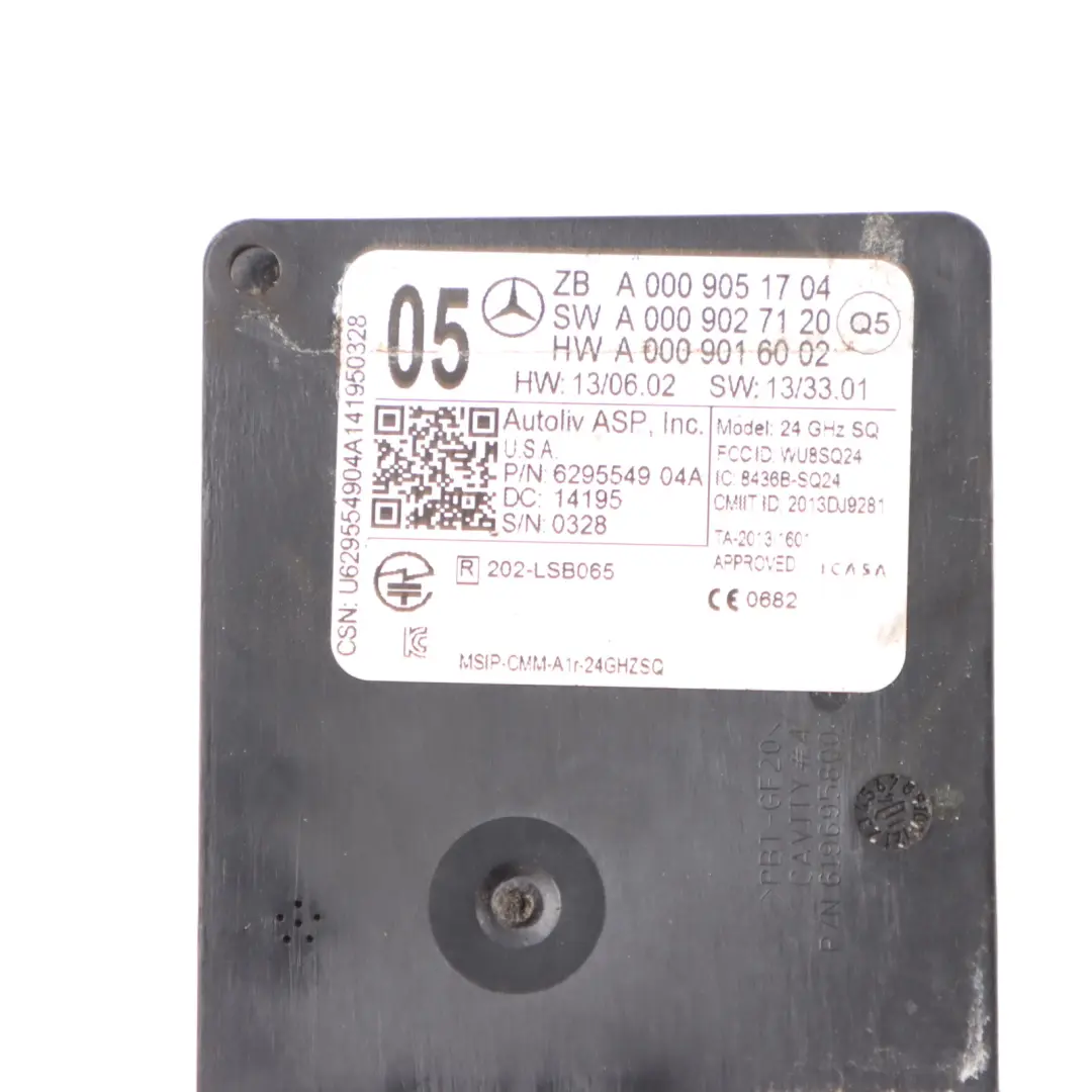 Mercedes X156 Collision Warning System Radar Sensor Distronic - SKU A0009051704 - Part number A0009051704