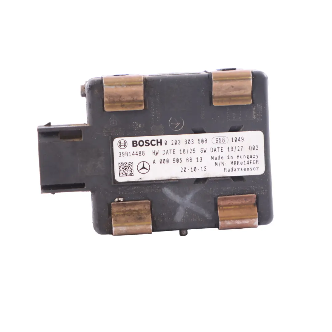  Radar Sensor Mercedes W177 W205 W247 Front Distronic Module Unit - SKU A0009056613 - Part number A0009056613