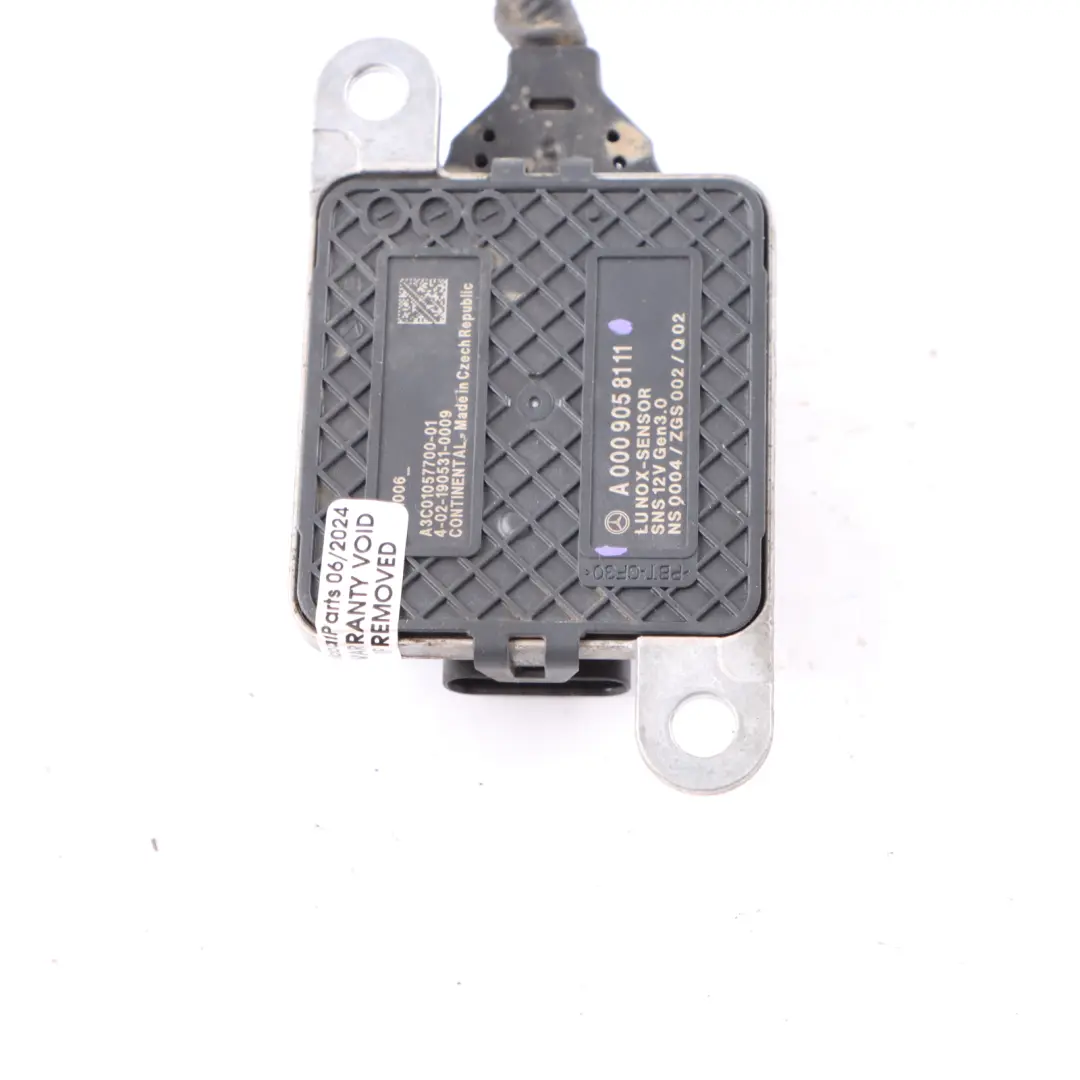 NOX Sensor Mercedes W177 W213 C238 X253 OM608 Lambda Oxygen Probe A0009050208  - SKU A0009058111 - Part number A0009058111