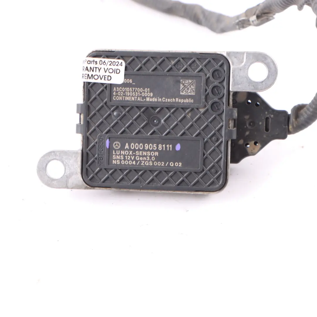  Sensore NOX Mercedes W177 W213 C238 X253 OM608 Sonda Lambda Ossigeno - SKU A0009058111 - Numero di parte A0009058111