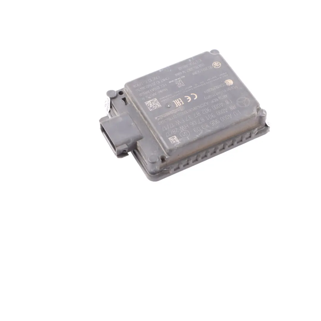 Radar Sensor Mercedes W213 C238 Front Collision Warning Module Unit A0009057011 to with Part number A0009058909 Radar Sensor Mercedes W213 C238 Front Collision Warning Module Unit A0009057011 - SKU A0009058909 - Part number A0009058909
