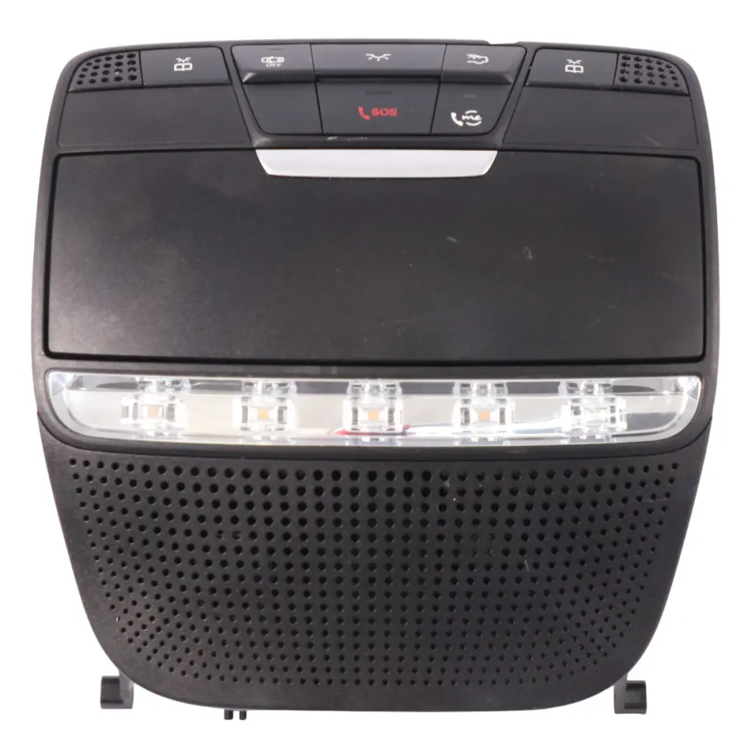 Roof Light Sun Glasses Storage Switch Panel Black to Mercedes GLC X253 with Part number A0009063306 Mercedes GLC X253 Roof Light Sun Glasses Storage Switch Panel Black - SKU A0009063306 - Part number A0009063306