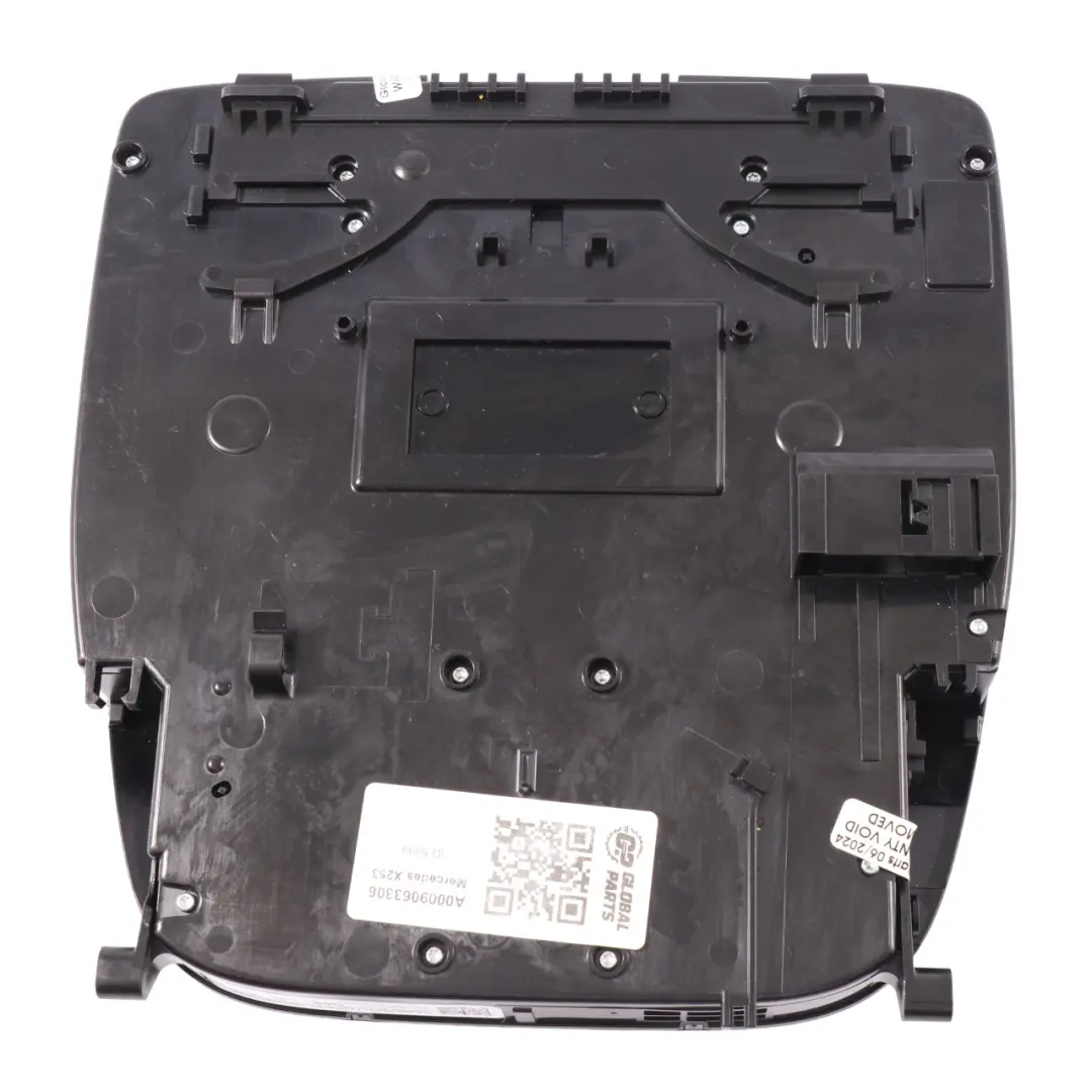 Luce del tetto Occhiali da sole Pannello stoccaggio Nero per Mercedes GLC X253 con numero di parte A0009063306 Mercedes GLC X253 Luce del tetto Occhiali da sole Pannello stoccaggio Nero - SKU A0009063306 - Numero di parte A0009063306
