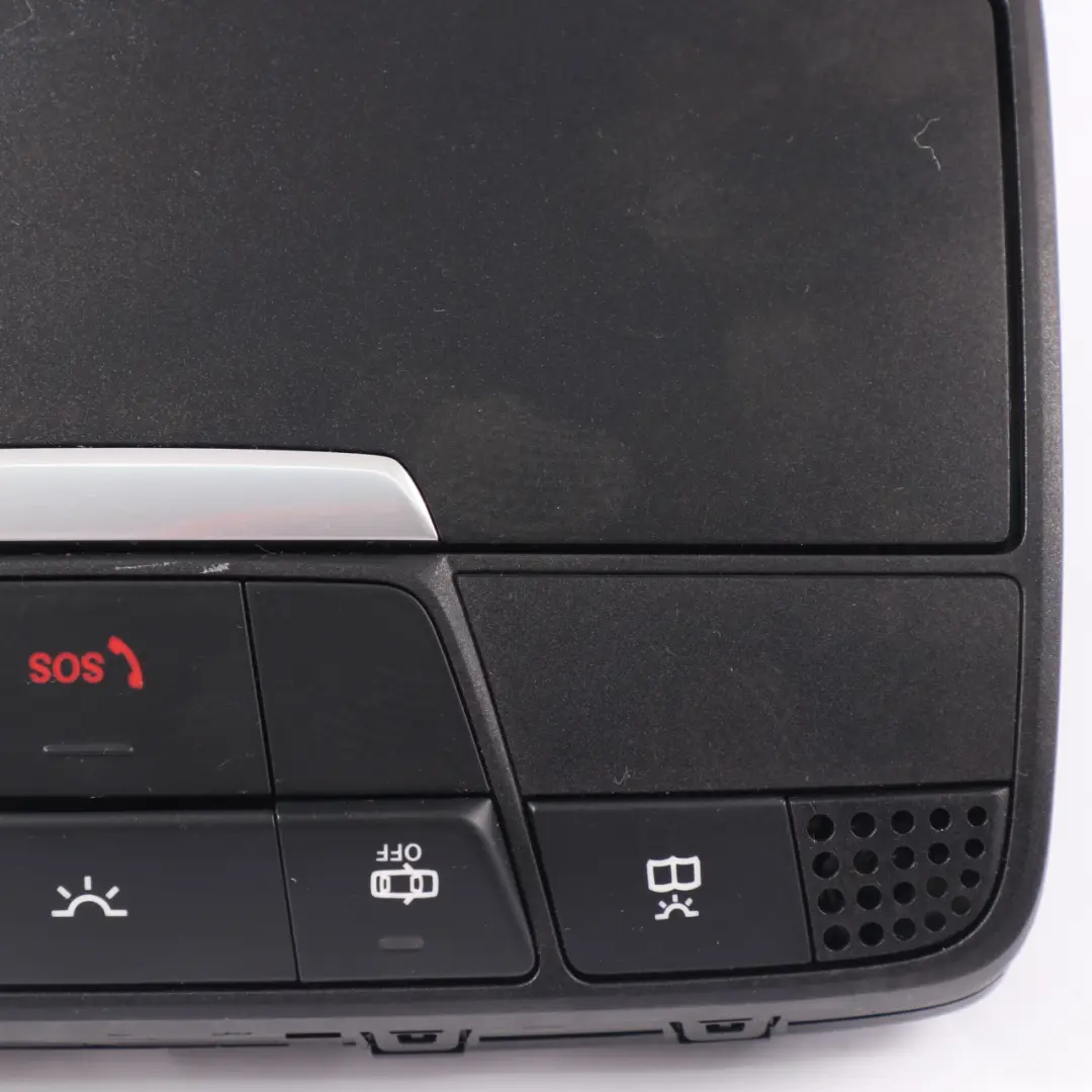 Luz Techo Gafas de sol Almacenamiento Panel Interruptor Negro para Mercedes GLC X253 con número de pieza A0009063306 Mercedes GLC X253 Luz Techo Gafas de sol Almacenamiento Panel Interruptor Negro - SKU A0009063306 - Número de pieza A0009063306