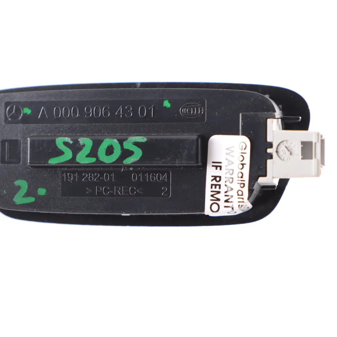 Mercedes S205 S213 Kombi Heckklappe Innenleuchte Hinten Links - SKU A0009064301 - Teilenummer A0009064301
