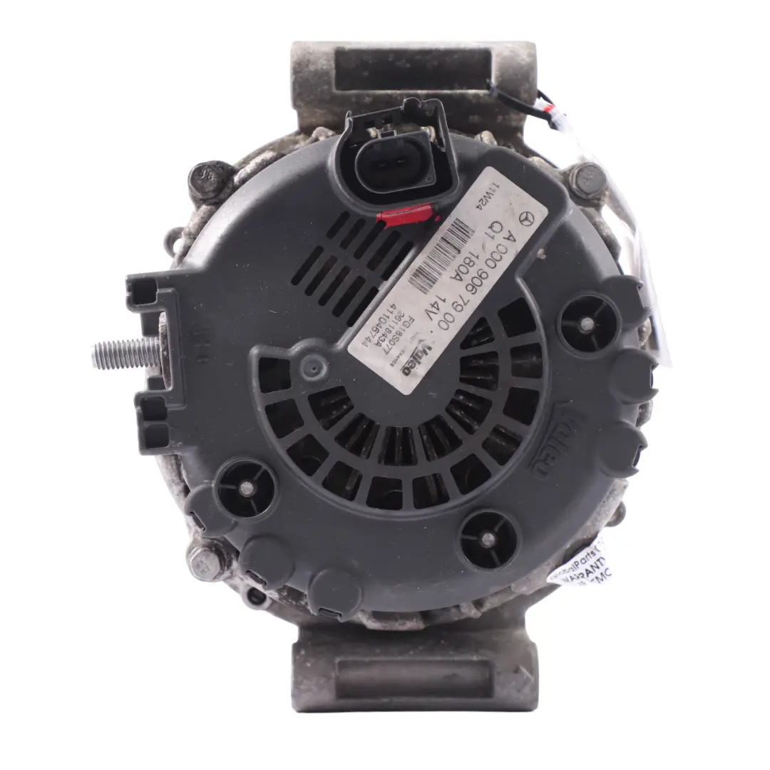 Alternador Generador Mercedes W204 W212 Motor Diesel Valeo 180A para con número de pieza A0009067900 Alternador Generador Mercedes W204 W212 Motor Diesel Valeo 180A - SKU A0009067900-2 - Número de pieza A0009067900