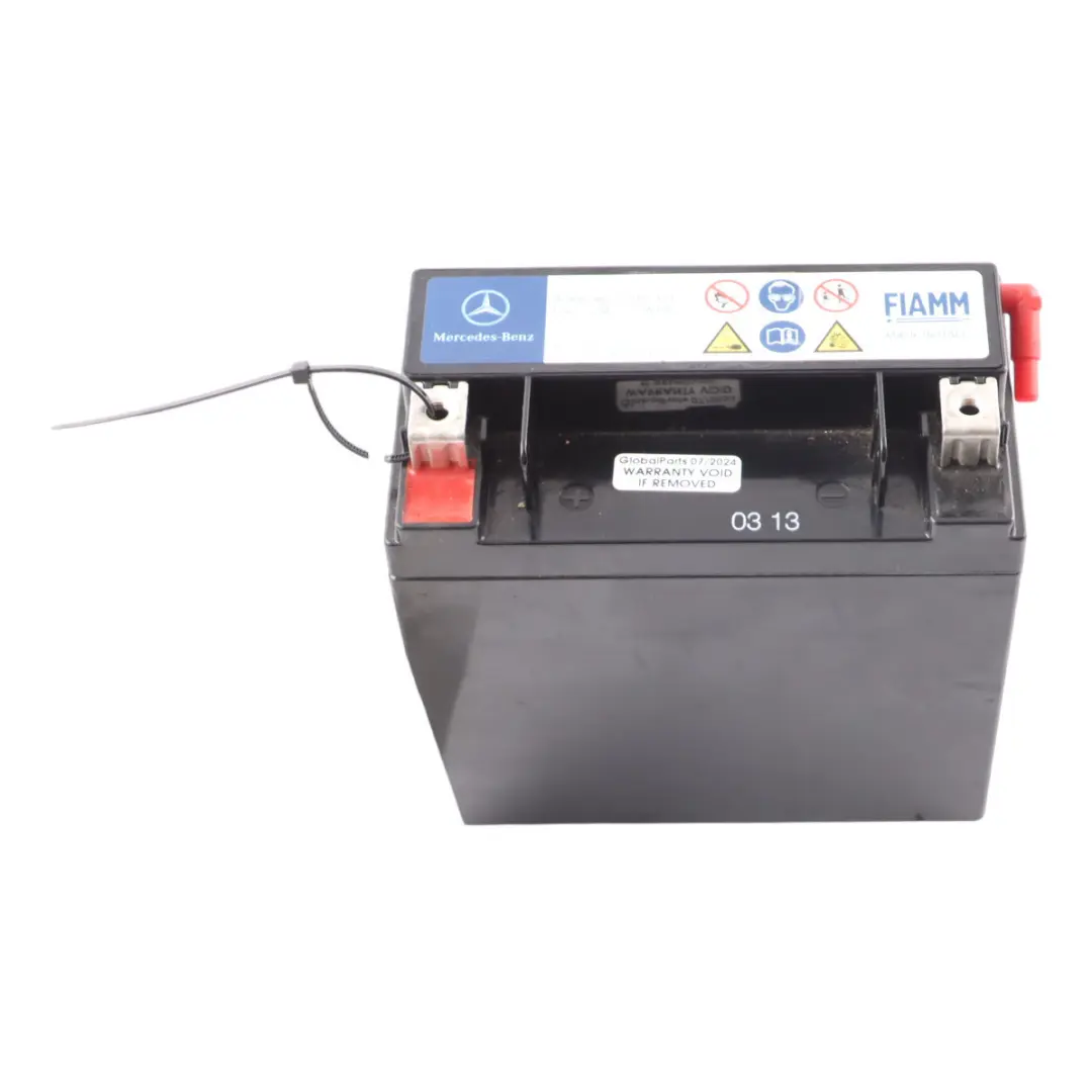 Batteria supplementare ausiliaria generatore Mercedes W204 W212 W222 - SKU A0009827008 - Numero di parte A0009827008