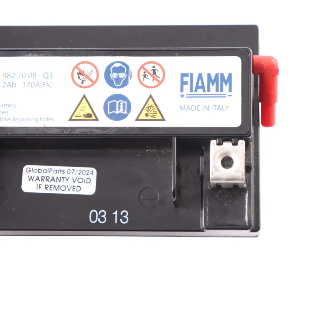 Batteria supplementare ausiliaria generatore Mercedes W204 W212 W222 - SKU A0009827008 - Numero di parte A0009827008