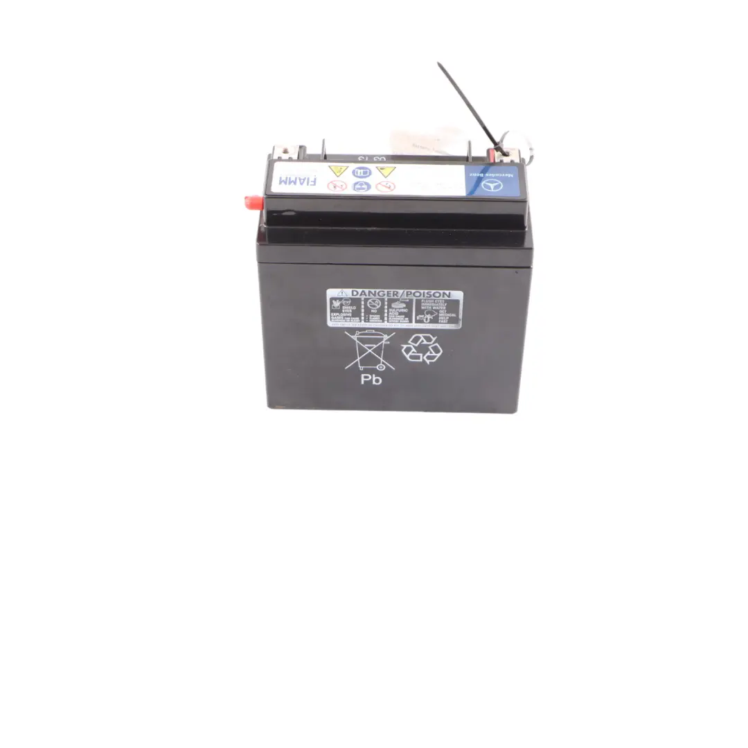 Batteria supplementare ausiliaria generatore Mercedes W204 W212 W222 - SKU A0009827008 - Numero di parte A0009827008