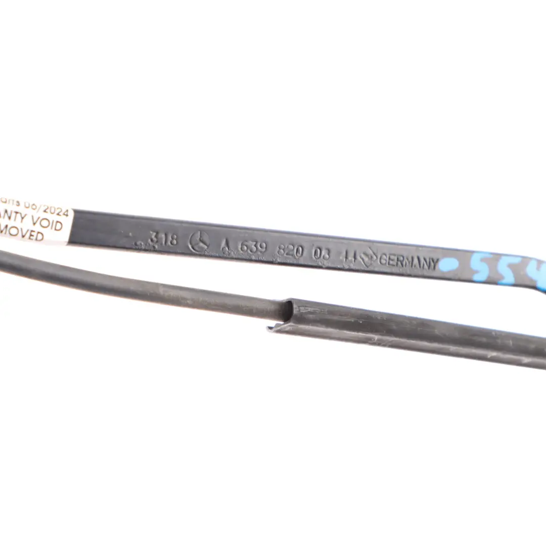 Mercedes-Benz Vito W639 Windshield Windscreen Wiper Arm Right O/S A6398200844 to with Part number A0018205544 Mercedes-Benz Vito W639 Windshield Windscreen Wiper Arm Right O/S A6398200844 - SKU A0018205544 - Part number A0018205544