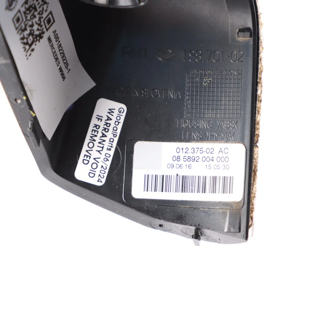 Wing Espejo Luz Indicadora de Giro Derecha para Mercedes Sprinter W906 con número de pieza A0018229220 Mercedes Sprinter W906 Wing Espejo Luz Indicadora de Giro Derecha - SKU A0018229220-1 - Número de pieza A0018229220