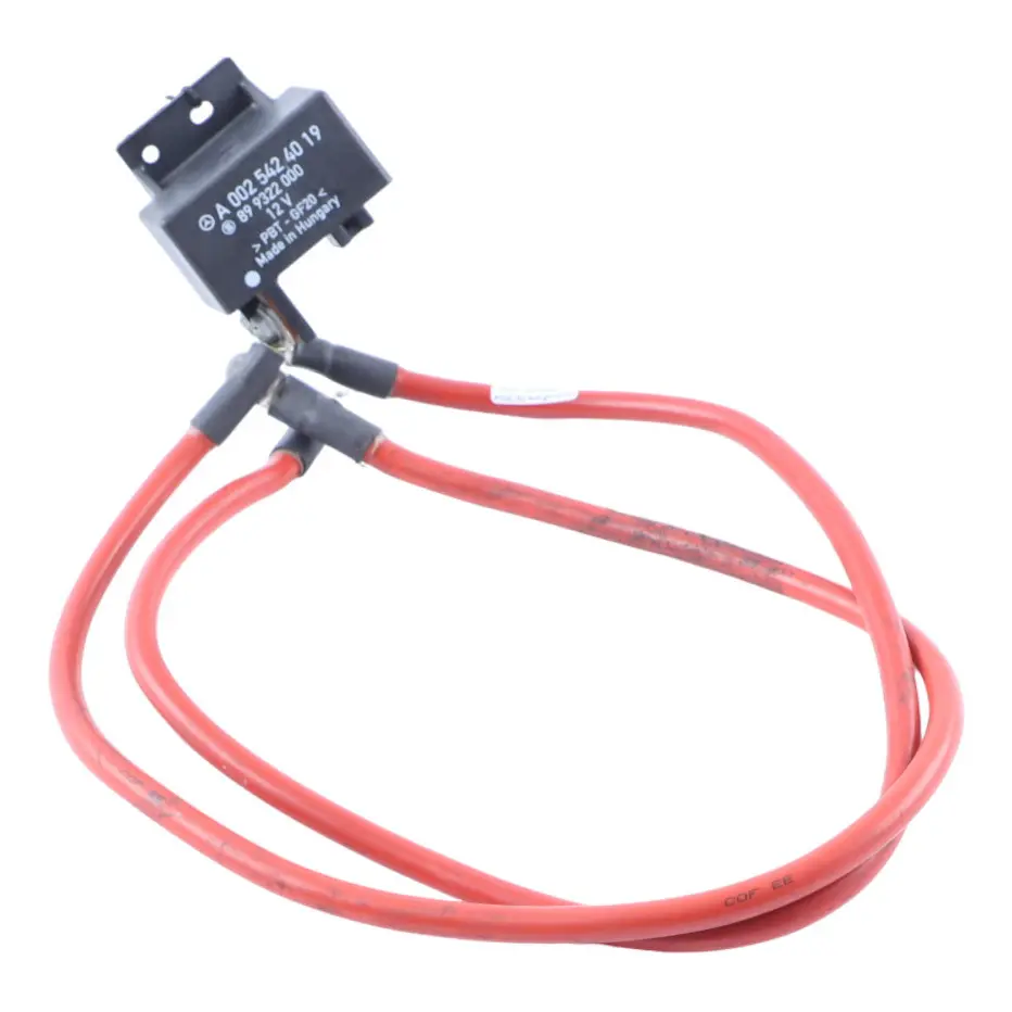 W907 Cut Off Relé Eléctrico Módulo Cableado Cable para Mercedes W906 con número de pieza A0025424019 Mercedes W906 W907 Cut Off Relé Eléctrico Módulo Cableado Cable - SKU A0025424019 - Número de pieza A0025424019