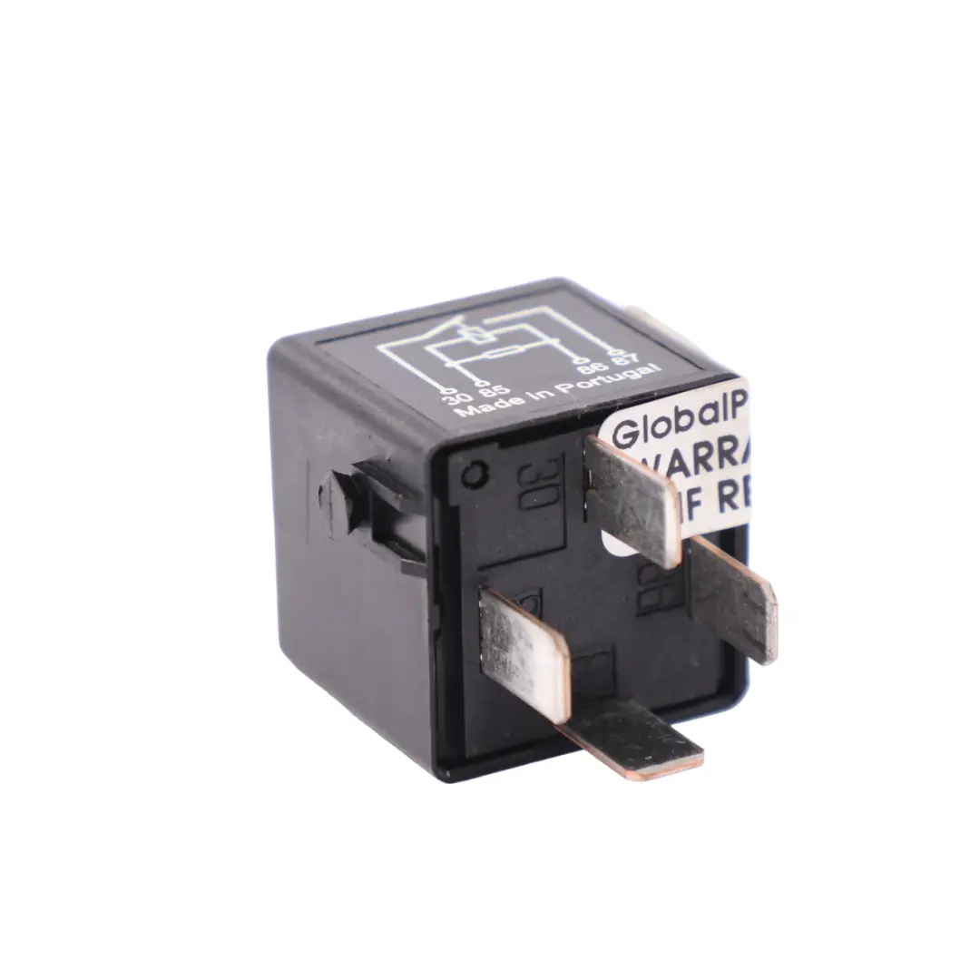 Relé Negro Unidad Control 12V para Mercedes C117 W166 W176 W205 X253 con número de pieza A0025429319 Mercedes C117 W166 W176 W205 X253 Relé Negro Unidad Control 12V - SKU A0025429319 - Número de pieza A0025429319