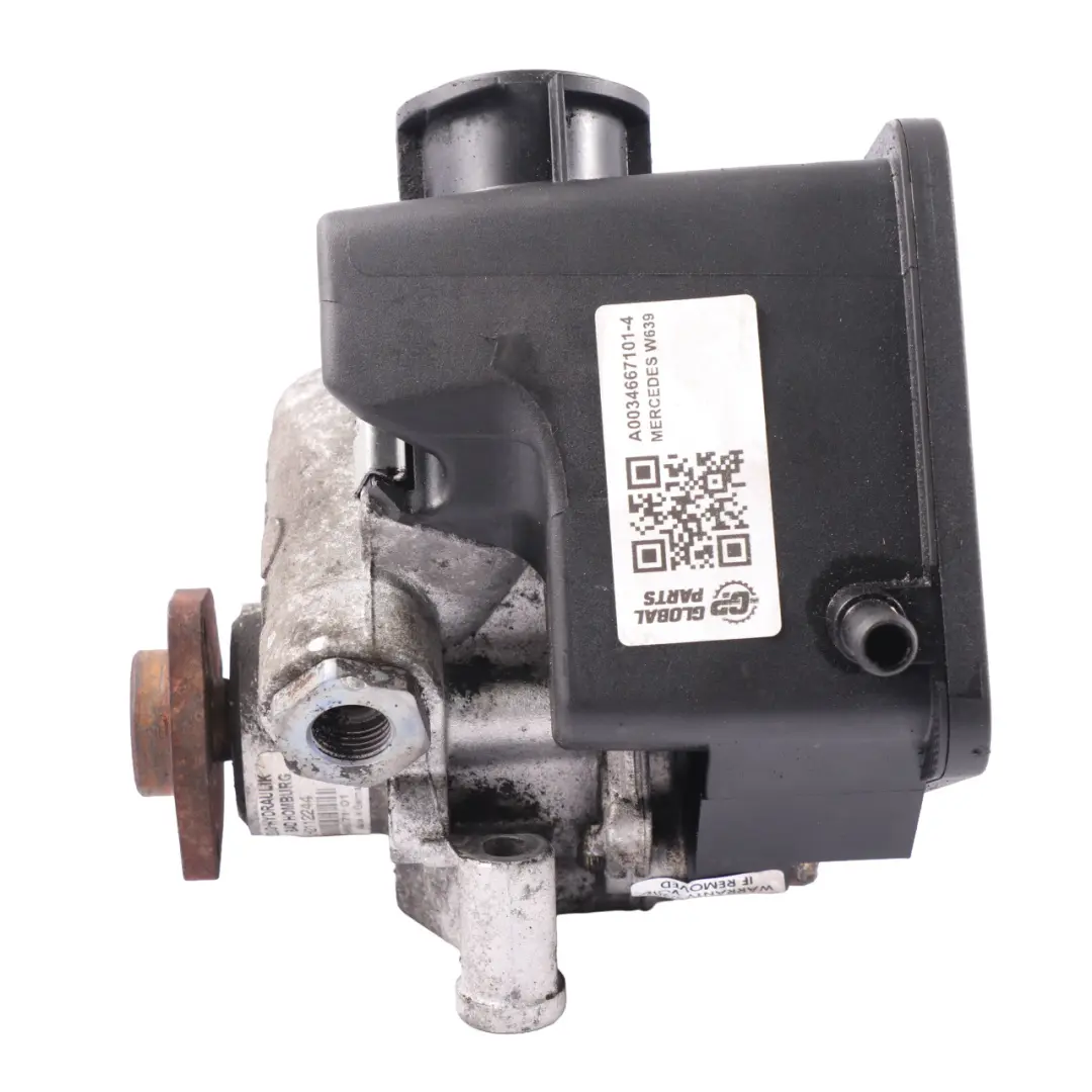 OM646 Diesel Power Steering Pump to Mercedes W639 with Part number A0034667101 Mercedes W639 OM646 Diesel Power Steering Pump - SKU A0034667101-4 - Part number A0034667101