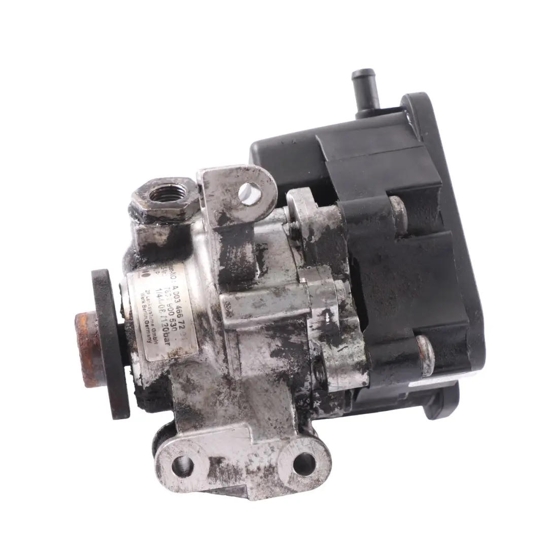 Steering Pump Mercedes W639 W906 Diesel OM646 Oil Reservoir to Power with Part number A0034667201 Power Steering Pump Mercedes W639 W906 Diesel OM646 Oil Reservoir - SKU A0034667201-3 - Part number A0034667201