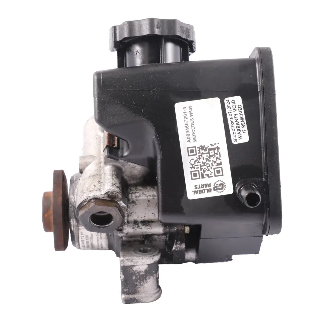  Pompe direction assistée Mercedes W639 W906 OM646 Unité mécanique - SKU A0034667201-4 - Numéro de pièce A0034667201