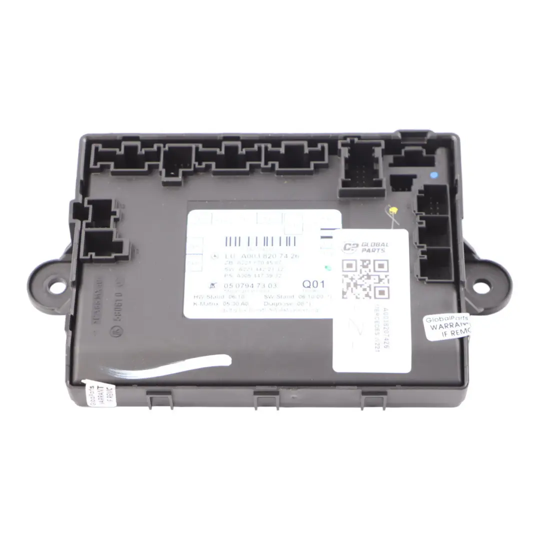  Door Module Mercedes W221 Rear Door Right O/S Control Module - SKU A0038207426 - Part number A0038207426