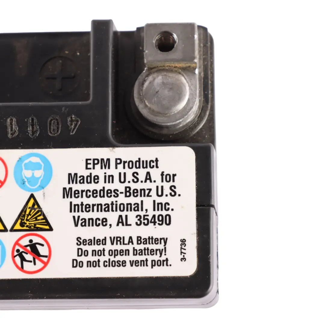 Mercedes W166 W221 Auxiliary Additional Generator Battery - SKU A0049820008 - Part number A0049820008
