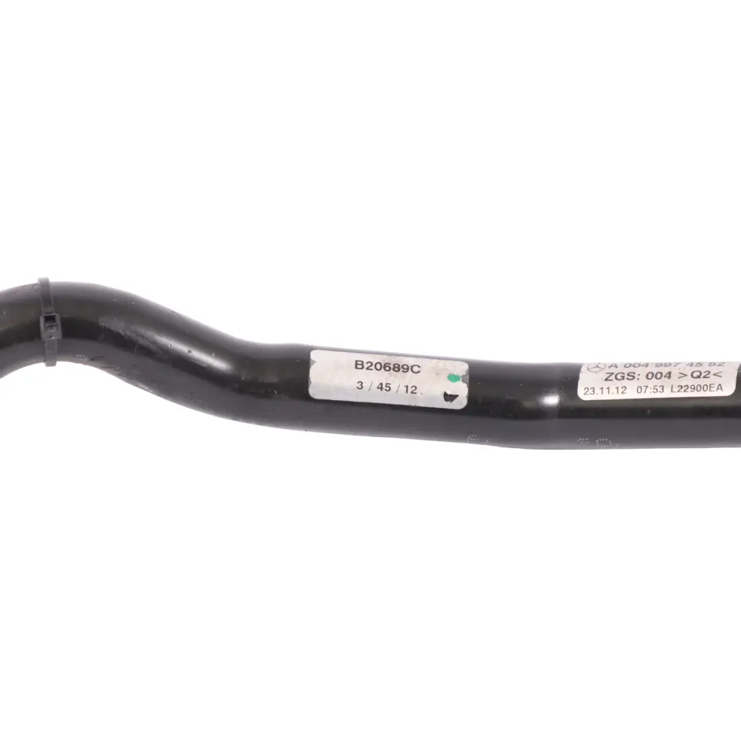 Tuyau direction assistée Mercedes W204 fluide direction essence M271 pour à propos du numéro de pièce A0049974552 Tuyau direction assistée Mercedes W204 fluide direction essence M271 - SKU A0049974552-1 - Numéro de pièce A0049974552